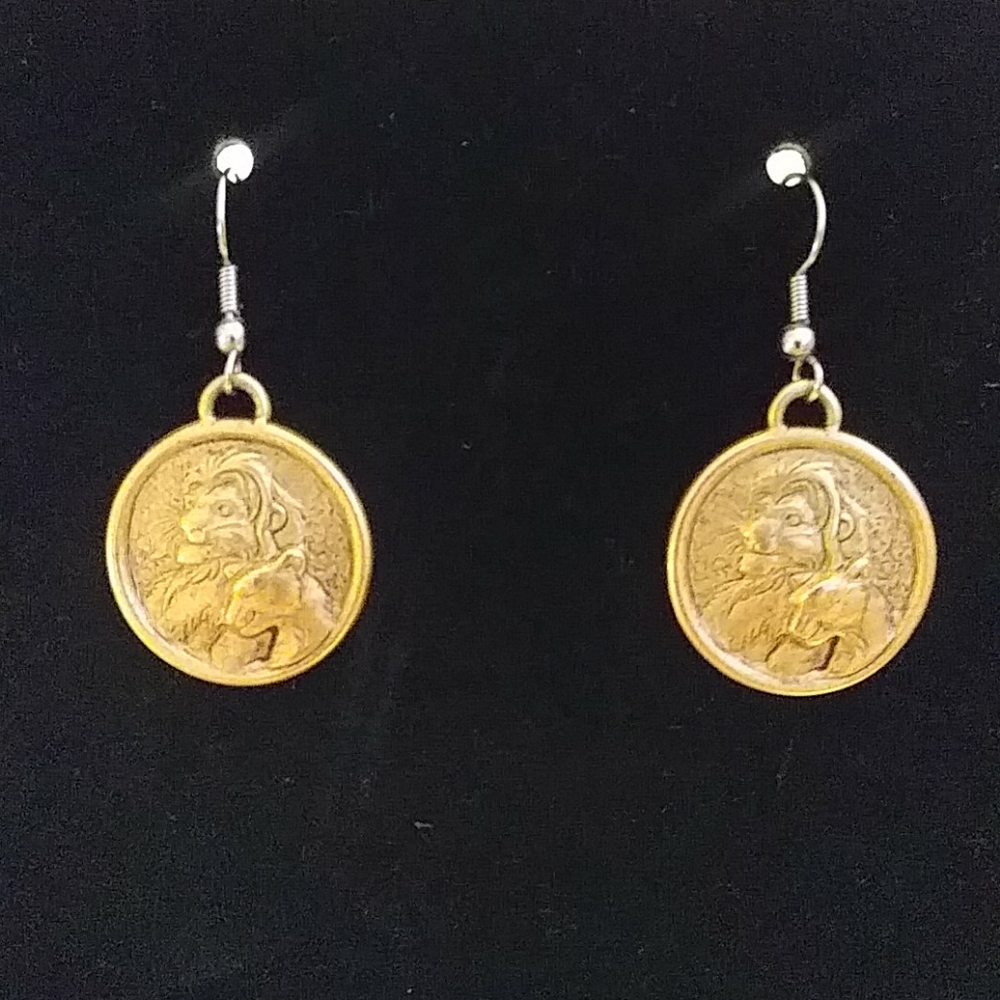 Lion King Disney Earrings